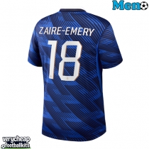 France Warren Zaire-Emery #18 Replica Home Shirt World Cup 2026 Short Sleeve